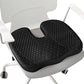 Ergonomic Seat Cushion Breathable Honeycomb Design Pressure Relief Cushion