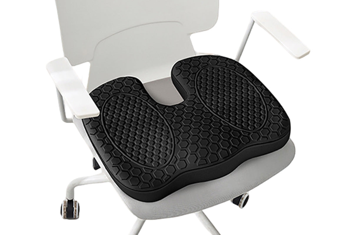 Ergonomic Seat Cushion Breathable Honeycomb Design Pressure Relief Cushion