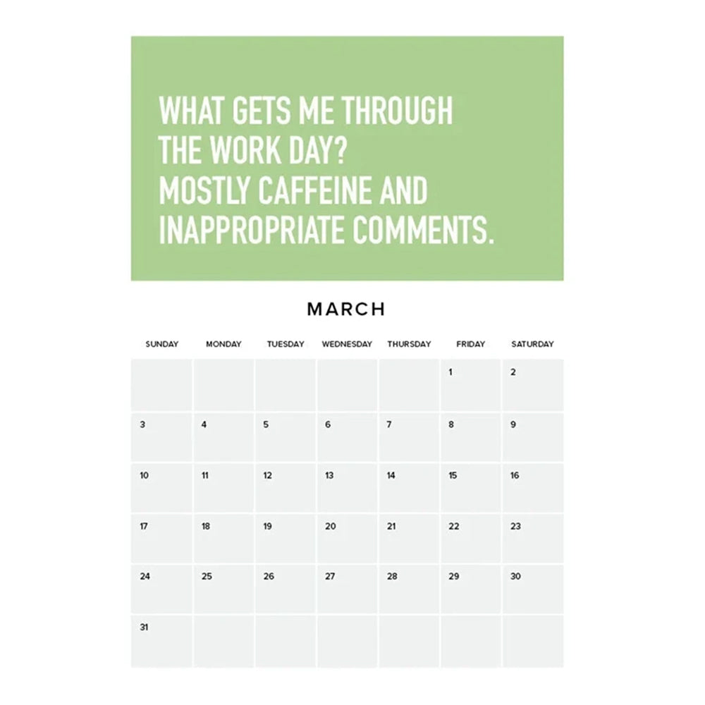 Adulting is Hard 2024 Calendar