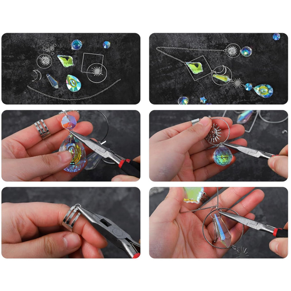 200Pcs DIY Rhinestone Sun Catcher