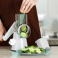 Kitchen Vegetable Food Manual Rotary Chopper Slicer