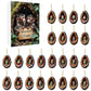 24Pcs Christmas Tree Decoration Hanging Ornaments for Home Decor Holiday Party