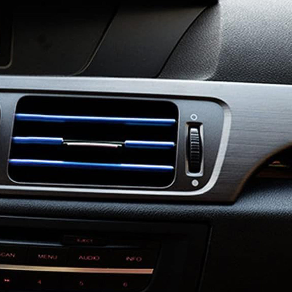 20 Pack Car Interior Air Vent Decorative Trim Strip Universal Fit for All Models