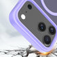 Magnetic MagSafe Phone Case for iPhone 17 Pro Max 17Air Shockproof Matte Protective Cover-Purple
