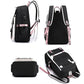 Girls Backpack Middle School Students Bookbag with USB Charge Port