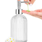 450ml Glass Soap Dispenser for Kitchen Bathroom