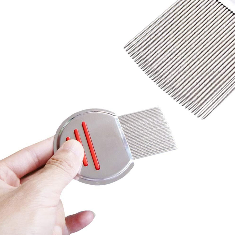 Stainless Steel Pet Flea Comb Fine Tooth Grooming Tool for Dogs Cats