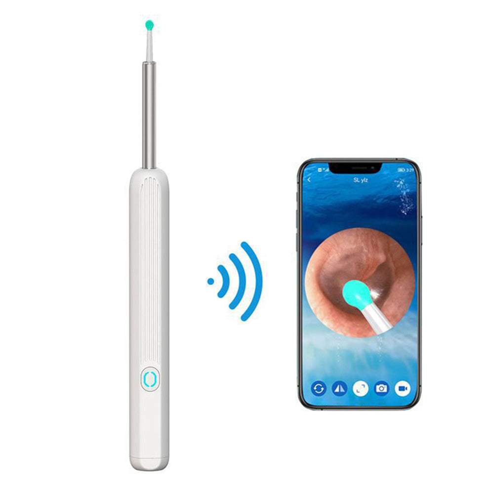 Wireless WiFi Ear Wax Removal Kit with HD Camera 360 Degree Visual Ear Cleaner
