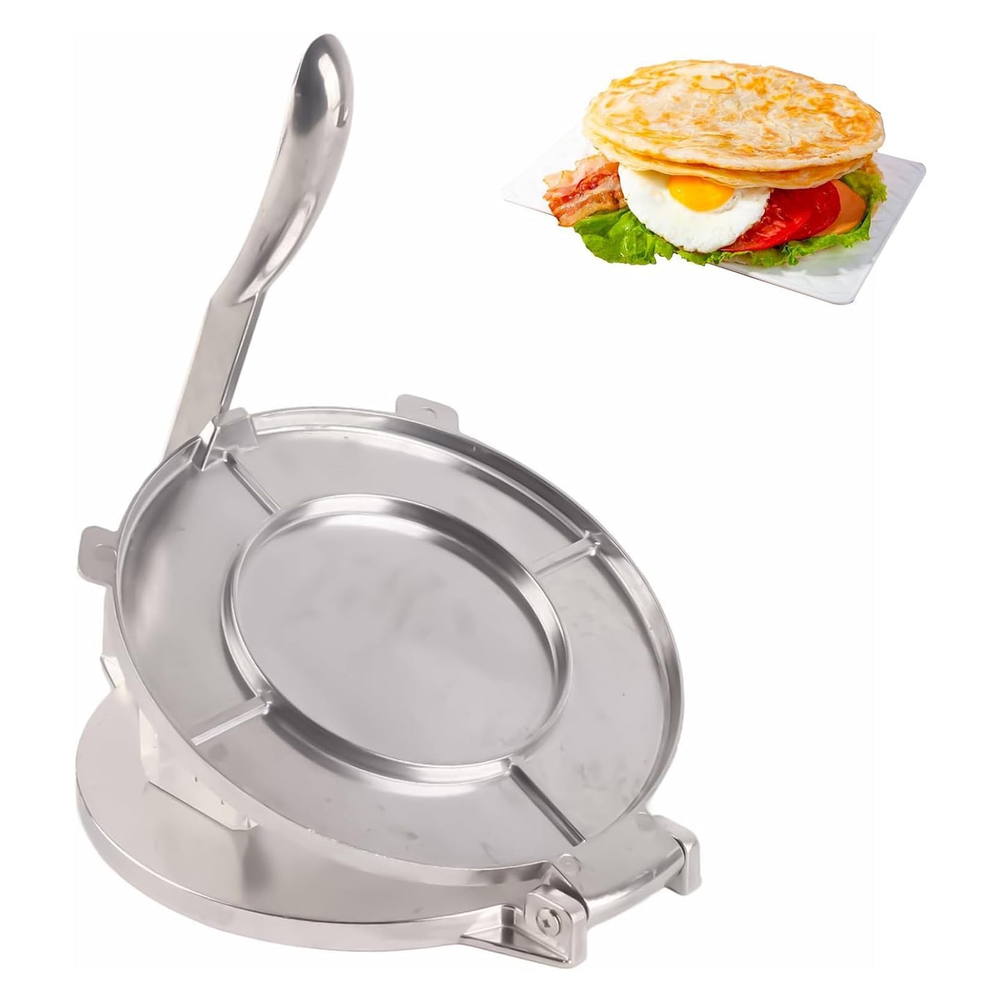 16CM Aluminium Alloy Tortilla Press Flat Bread Maker
