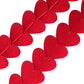 Felt Heart Garland Banner Decoration for Valentine's Weddings & Parties