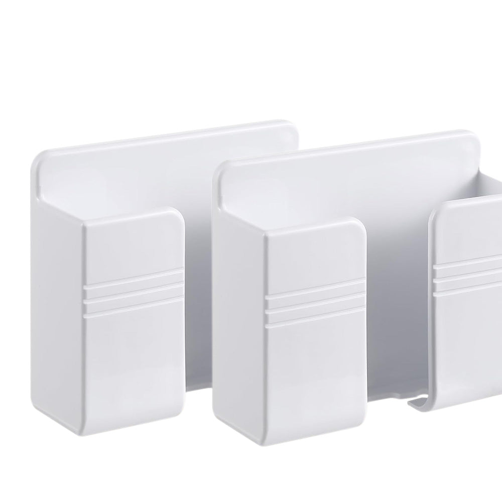 2 Pack Wall Mount Phone Holder Peel and Stick No Tools for Dorm Bedroom RV