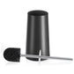 2 Pack Toilet Brush Set with 304 Stainless Steel Handle and Holder