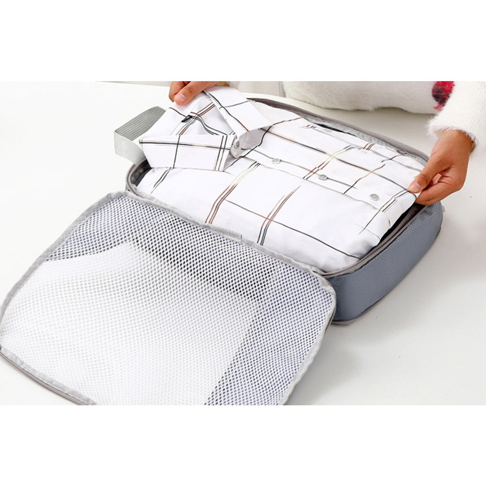 Ultimate 5-Piece Travel Zipper Compression Packing Bags Set