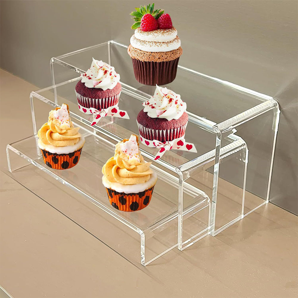 10Pcs U Shape Clear Acrylic Jewellery Display Rack