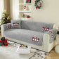 Christmas Sherpa Fleece Slipcover Protector Sofa Throw Cover Soft Thick Cozy Sofa Throw