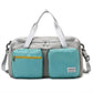 Sports Fitness Gym Bag with Shoes Compartment Duffle Bags