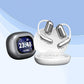 Wireless Open Ear Earbuds With LCD Touchscreen Bluetooth 5.4 Over The Ear Earbuds