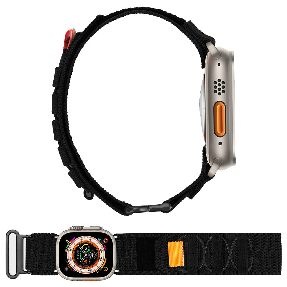 Nylon Watch Band Strap Compatible with Apple Watch 38/40/41/42/44/45/49cm