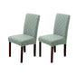 2Pcs Jacquard Chair Cover Universal Fitted Chair Cover Protector