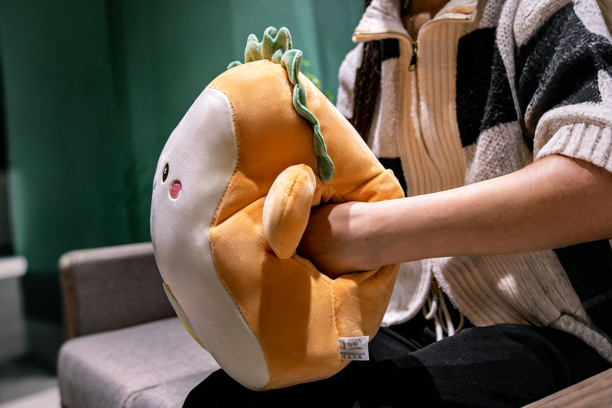 2-In-1 Cartoon Plushie Pillow Blanket