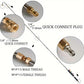 10Pcs Set 1/4 Inch Quick Connect 4000 PSI Pressure Washer Extension Wand