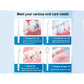 Portable Rechargeable Water Dental Flosser for Teeth Cleaning with 4 Tips