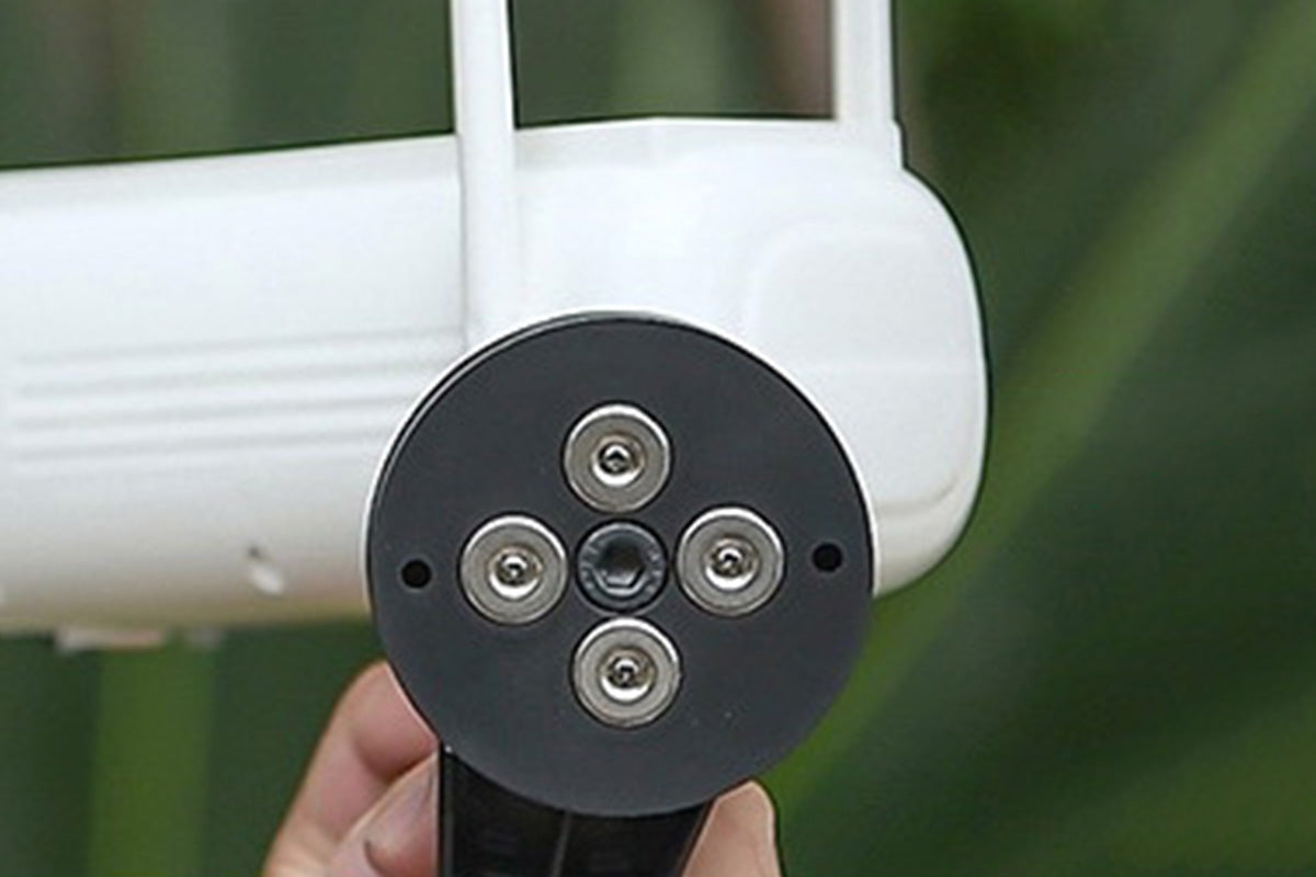 66-LEDs Magnetic Solar Light Fake Security Camera Shape Lamp Outdoor Lighting
