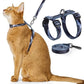 Cat Adjustable Harness and Leash Set
