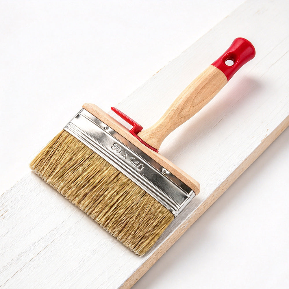 Thickened Square Paint Brush 3 cm PET Bristle for Wall Fence Door