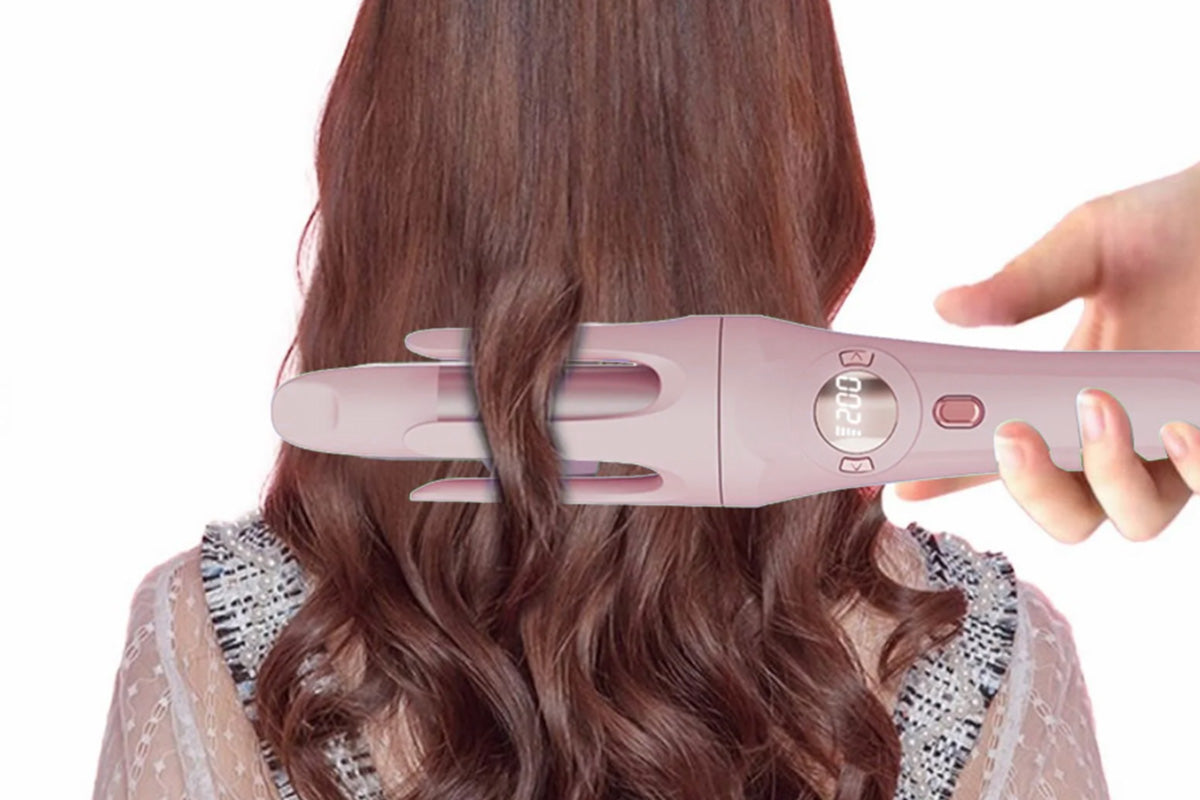 Auto Rotating Wireless Hair Curler 32mm for All Hair Types
