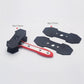 2Pcs Ratchet Disc Brake Caliper Piston Wrench Spreader Separator Press Compression Tool