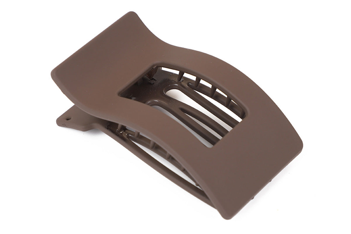 4PCS Flat Hair Clips Large Rectangle No-Slip Claw Clips For Women