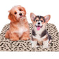 Washable Waterproof Reusable Dog Pee Pads Quick Absorbent Puppy Training Mat-Brown