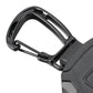 2Pcs Retractable Keychain Heavy Duty Carabiner Badge Holder Tactical ID Badge Reel with Retractable Cord
