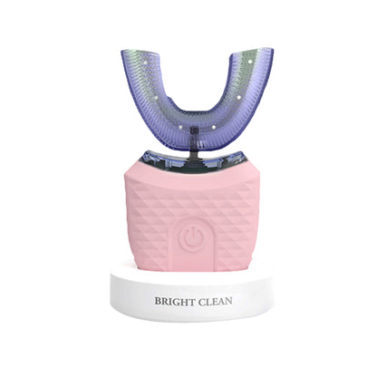 U-Shaped Electric Toothbrush Hands-Free Automatic Toothbrush with Charging Base