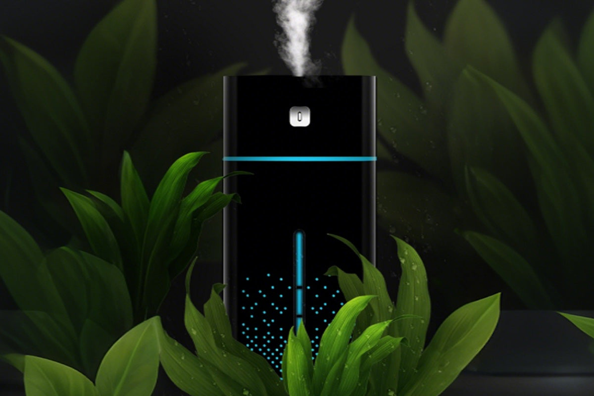 Air Humidifier Cool Mist with LED Light for Bedroom Office Desktop Home 1L