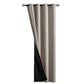 100 Percent Blackout Curtain Panel with Black Liner Heat & Light Blocking Drapes