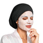 Adjustable Hair Cap Breathable Double Layer Design for Sleeping Women Men