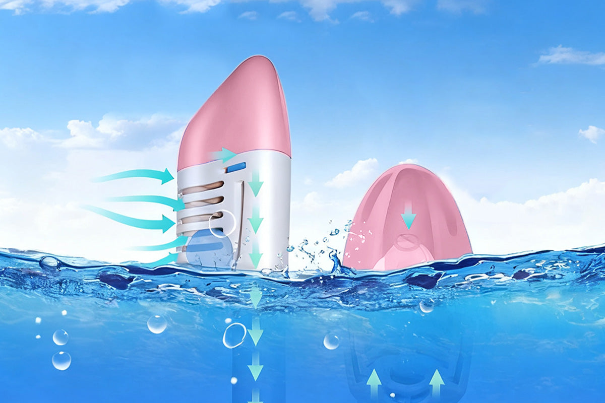 Full Face Snorkel Mask – 180 Degree Panoramic View Anti-Fog & Leak Proof-Pink