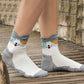 4 Pairs of Cotton Cat Patterns Socks