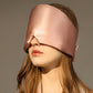 Silk Eye Mask Blackout Sleeping Face Hugging for Side Sleepers Pressureless