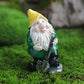 Mini Resin Dwarf Gnome Statue for Table and Garden Ornaments