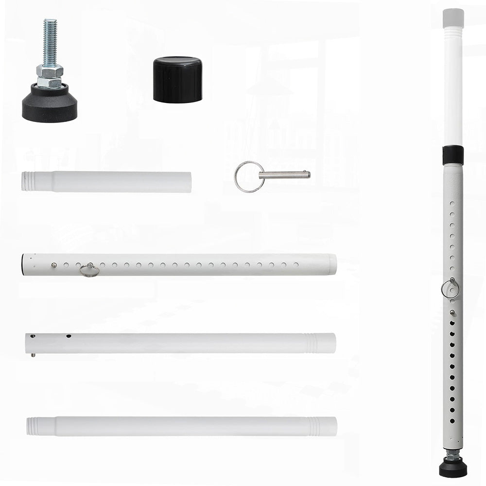 2X Adjustable Sliding Window Door Security Bar for Home Apartment Hotel