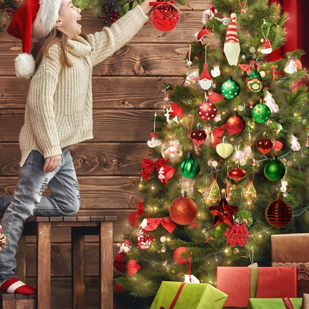 32Pcs Christmas Balls Ornaments Set