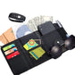 Car Sun Visor Organizer Driver License Sunglasses Holder Pocket
