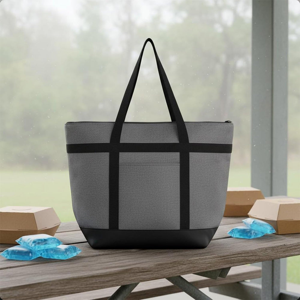 Insulated Lunch Bag Large 39L Thermal Cooler Tote for Picnic Beach Grocery