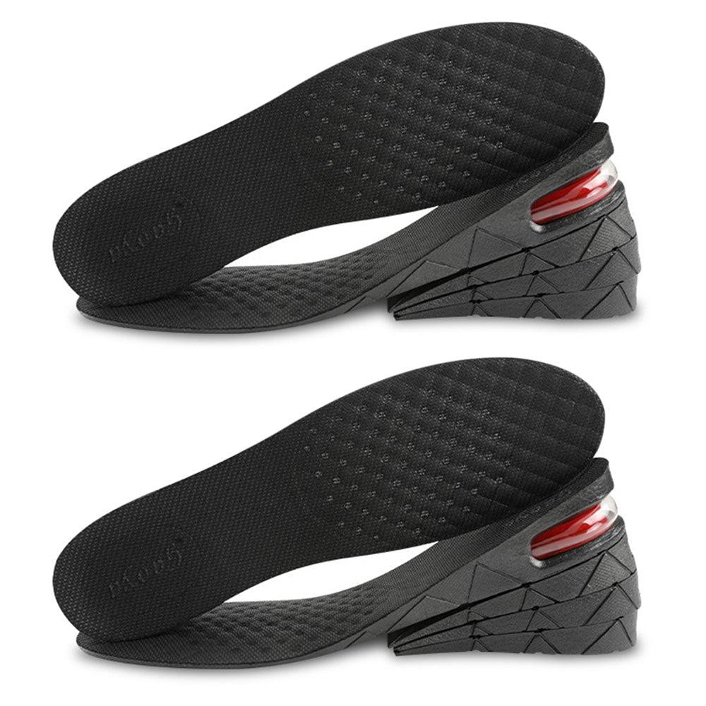 Height Increase Insoles Air Taller Cushion 1 Pair 4-Layer Heel Insert Insoles