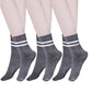 3 Pairs Non-Slip Yoga Cushioned Socks