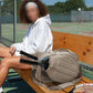 Womens Tennis Gym Bag Sports Tote Fits Two Rackets with Shoe Compartment