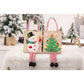Creative Burlap Christmas-Themed Tote Bag